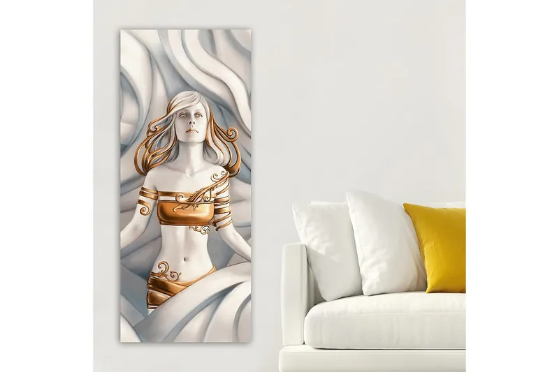 Canvasbilde DKY Spiritual Flerfarget - 50x120 cm - Innredning - Bilder & kunst - Lerretsbilder
