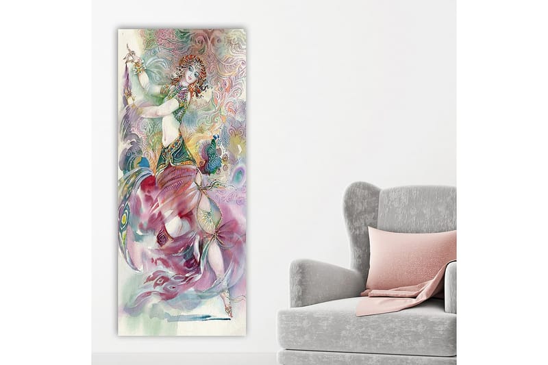 Canvasbilde DKY Spiritual Flerfarget - 50x120 cm - Innredning - Bilder & kunst - Lerretsbilder