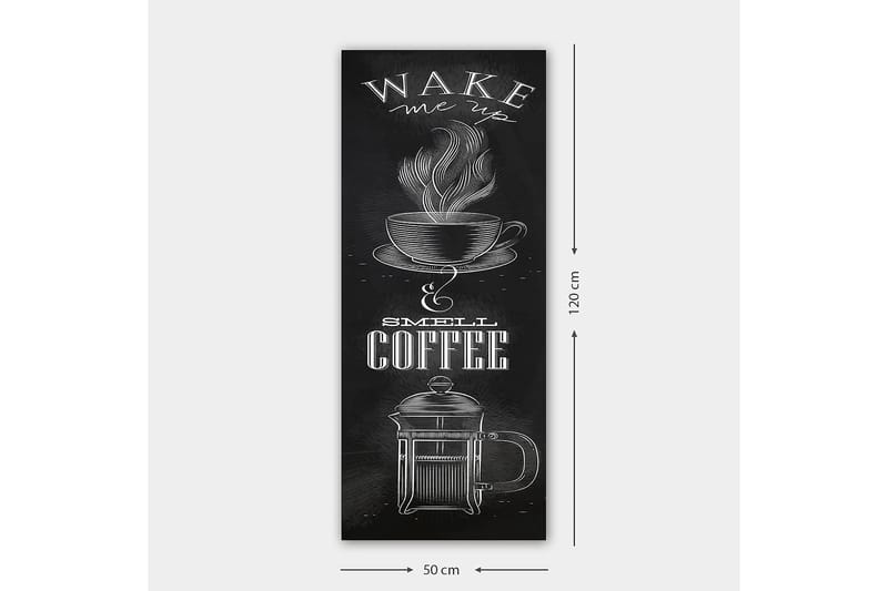Canvasbilde DKY Text Flerfarget - 50x120 cm - Innredning - Bilder & kunst - Lerretsbilder