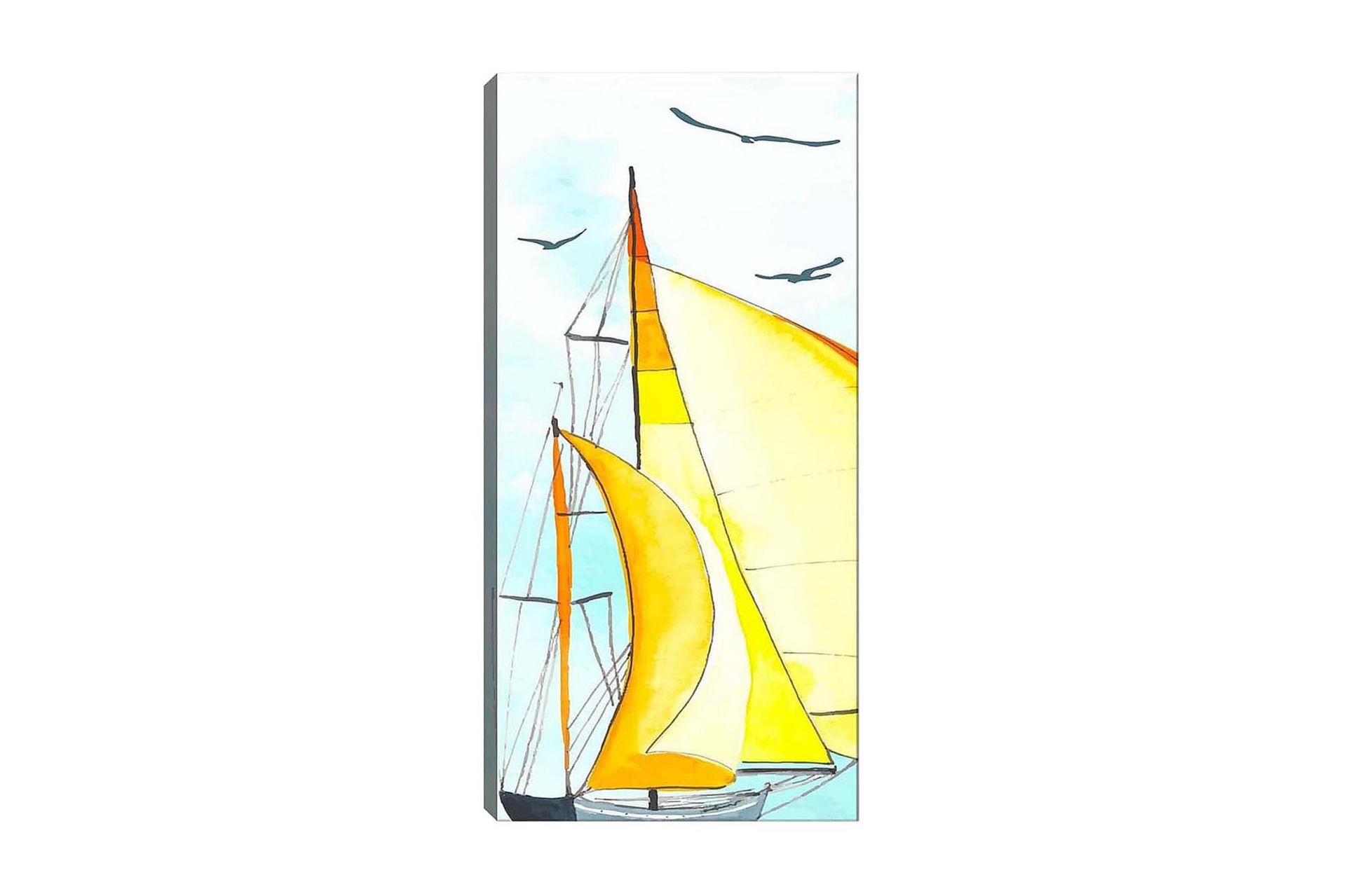 Canvasbilde DKY Transportation Flerfarget - 50x120 cm - Innredning - Bilder & kunst - Lerretsbilder