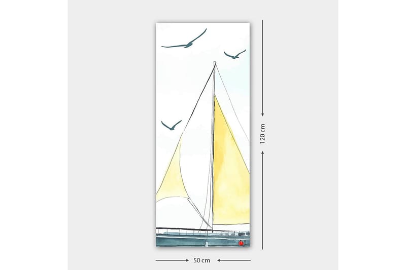 Canvasbilde DKY Transportation Flerfarget - 50x120 cm - Innredning - Bilder & kunst - Lerretsbilder