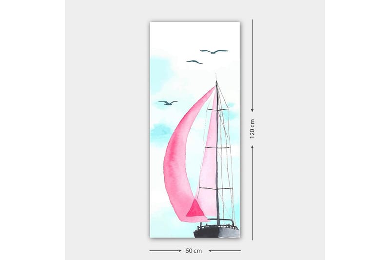 Canvasbilde DKY Transportation Flerfarget - 50x120 cm - Innredning - Bilder & kunst - Lerretsbilder