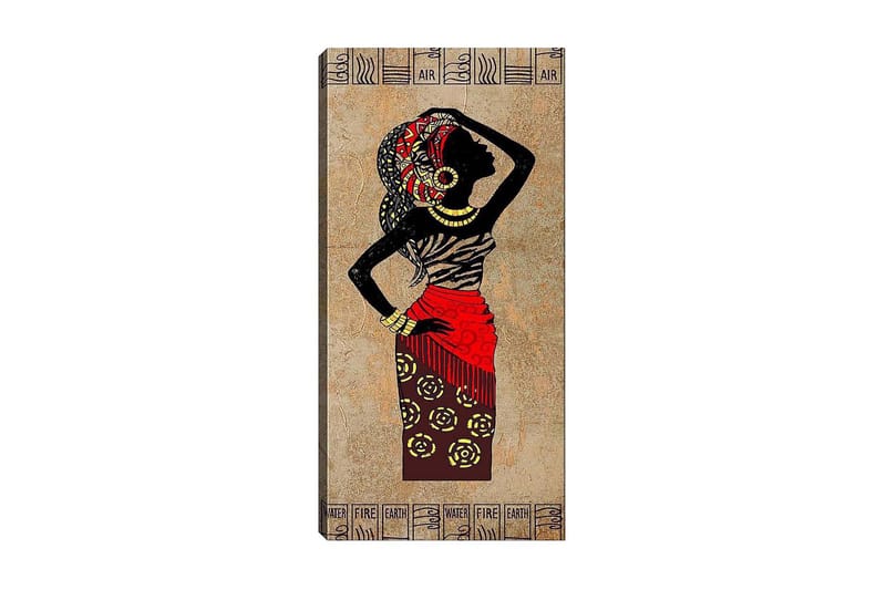 Canvasbilde DKY World Cultures Flerfarget - 50x120 cm - Innredning - Bilder & kunst - Lerretsbilder