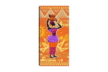 Canvasbilde DKY World Cultures Flerfarget - 50x120 cm - Innredning - Bilder & kunst - Lerretsbilder