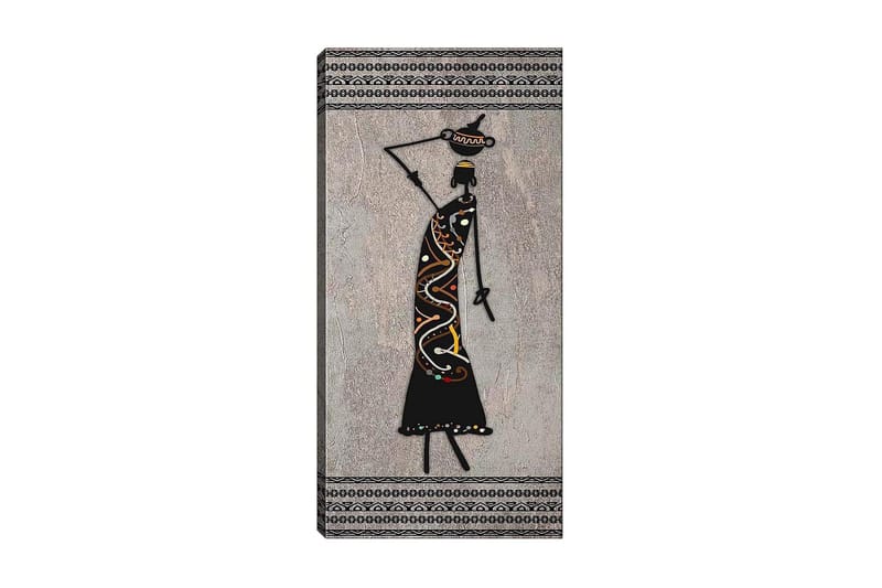 Canvasbilde DKY World Cultures Flerfarget - 50x120 cm - Innredning - Bilder & kunst - Lerretsbilder