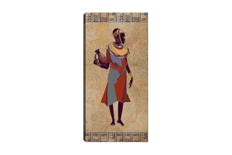 Canvasbilde DKY World Cultures Flerfarget - 50x120 cm - Innredning - Bilder & kunst - Lerretsbilder