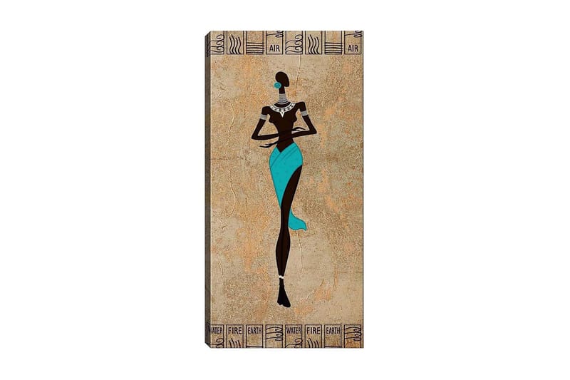 Canvasbilde DKY World Cultures Flerfarget - 50x120 cm - Innredning - Bilder & kunst - Lerretsbilder