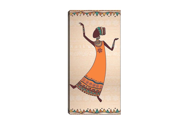 Canvasbilde DKY World Cultures Flerfarget - 50x120 cm - Innredning - Bilder & kunst - Lerretsbilder