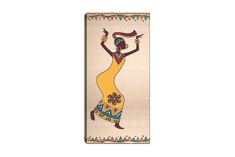Canvasbilde DKY World Cultures Flerfarget - 50x120 cm - Innredning - Bilder & kunst - Lerretsbilder