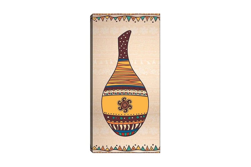 Canvasbilde DKY World Cultures Flerfarget - 50x120 cm - Innredning - Bilder & kunst - Lerretsbilder