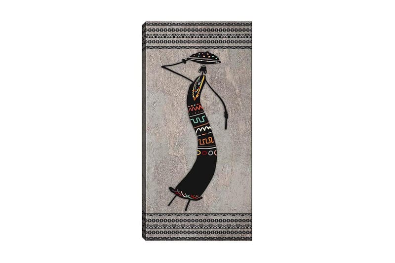 Canvasbilde DKY World Cultures Flerfarget - 50x120 cm - Innredning - Bilder & kunst - Lerretsbilder