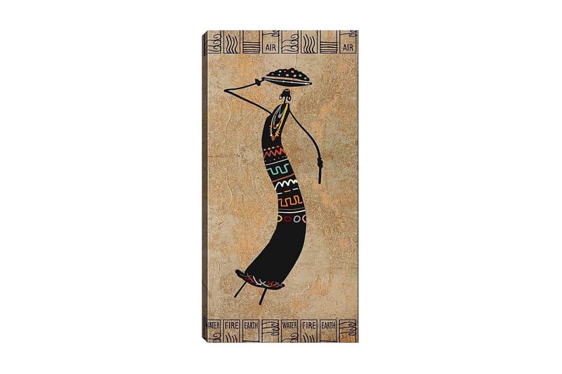 Canvasbilde DKY World Cultures Flerfarget - 50x120 cm - Innredning - Bilder & kunst - Lerretsbilder
