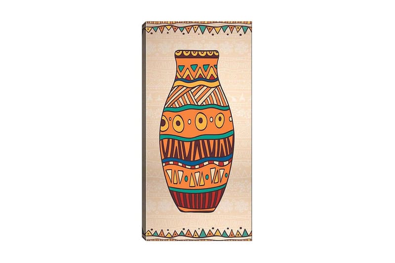 Canvasbilde DKY World Cultures Flerfarget - 50x120 cm - Innredning - Bilder & kunst - Lerretsbilder