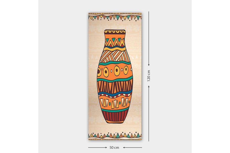 Canvasbilde DKY World Cultures Flerfarget - 50x120 cm - Innredning - Bilder & kunst - Lerretsbilder