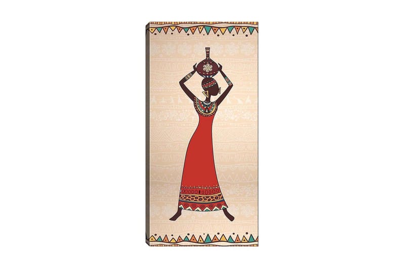 Canvasbilde DKY World Cultures Flerfarget - 50x120 cm - Innredning - Bilder & kunst - Lerretsbilder