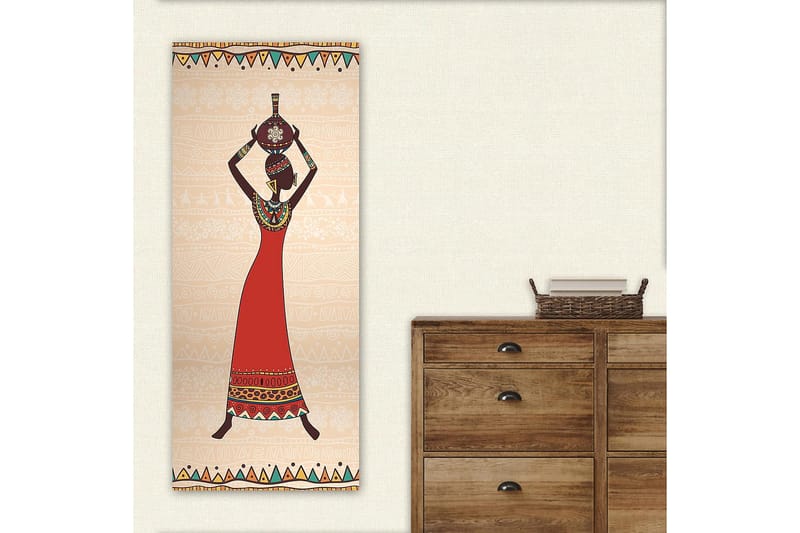 Canvasbilde DKY World Cultures Flerfarget - 50x120 cm - Innredning - Bilder & kunst - Lerretsbilder