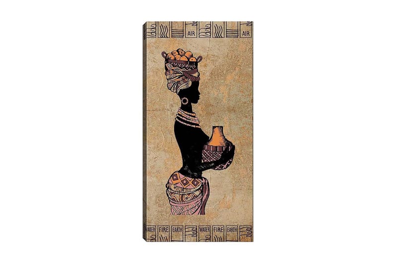 Canvasbilde DKY World Cultures Flerfarget - 50x120 cm - Innredning - Bilder & kunst - Lerretsbilder