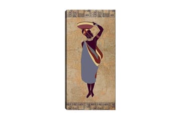 Canvasbilde DKY World Cultures Flerfarget - 50x120 cm - Innredning - Bilder & kunst - Lerretsbilder