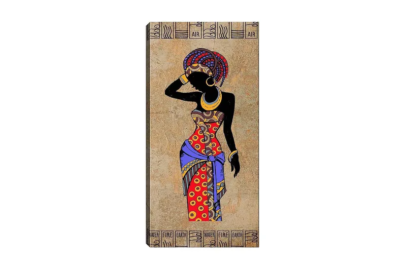 Canvasbilde DKY World Cultures Flerfarget, 50x120 cm