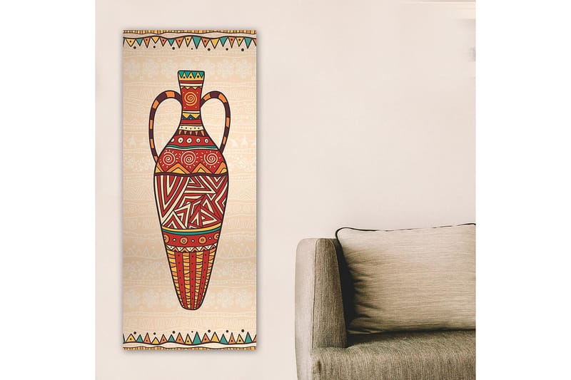 Canvasbilde DKY World Cultures Flerfarget - 50x120 cm - Innredning - Bilder & kunst - Lerretsbilder