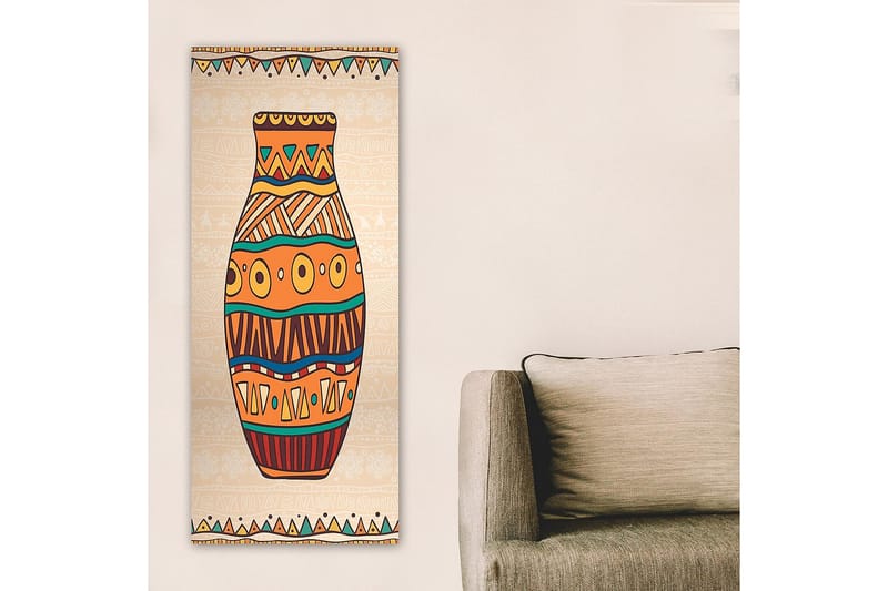 Canvasbilde DKY World Cultures Flerfarget - 50x120 cm - Innredning - Bilder & kunst - Lerretsbilder