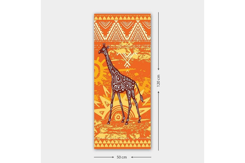 Canvasbilde DKY World Cultures Flerfarget - 50x120 cm - Innredning - Bilder & kunst - Lerretsbilder