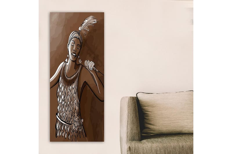 Canvasbilde DKY World Cultures Flerfarget - 50x120 cm - Innredning - Bilder & kunst - Lerretsbilder