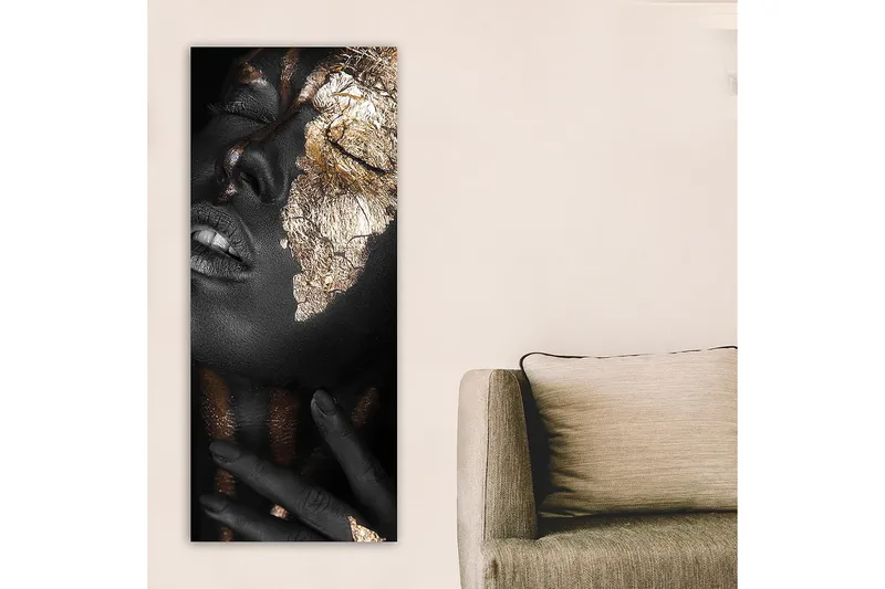 Canvasbilde DKY World Cultures Flerfarget - 50x120 cm - Innredning - Bilder & kunst - Lerretsbilder
