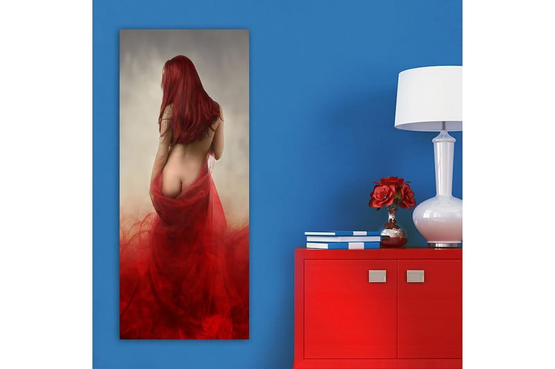 Canvasbilde DKY People Flerfarget - 50x120 cm - Innredning - Bilder & kunst - Lerretsbilder