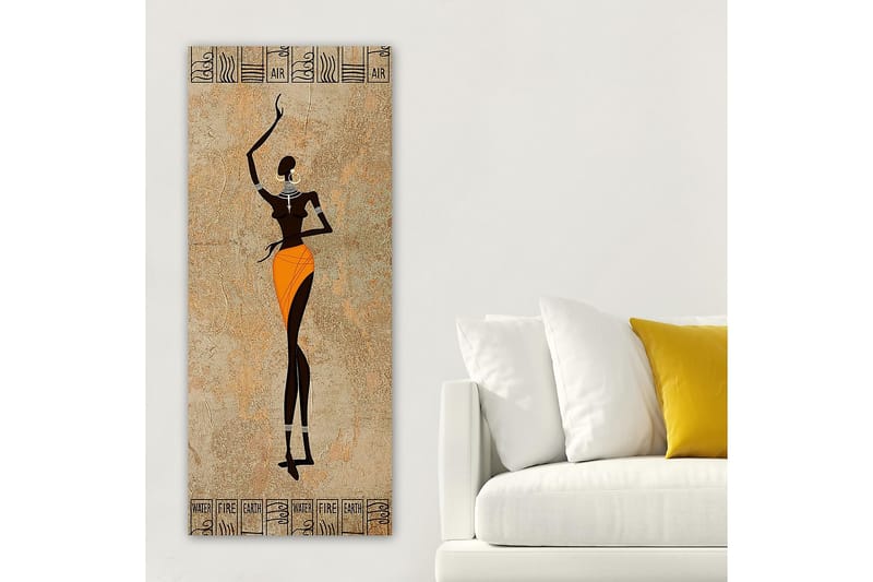 Canvasbilde DKY People Flerfarget - 50x120 cm - Innredning - Bilder & kunst - Lerretsbilder