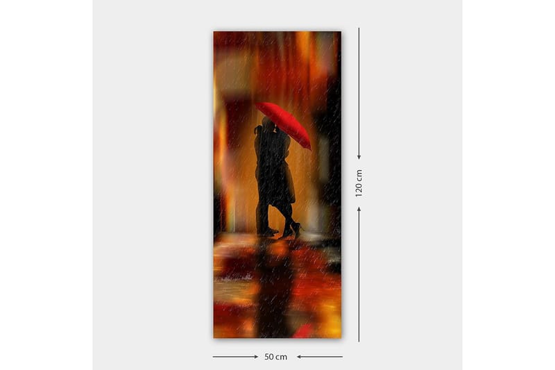 Canvasbilde DKY People Flerfarget - 50x120 cm - Innredning - Bilder & kunst - Lerretsbilder