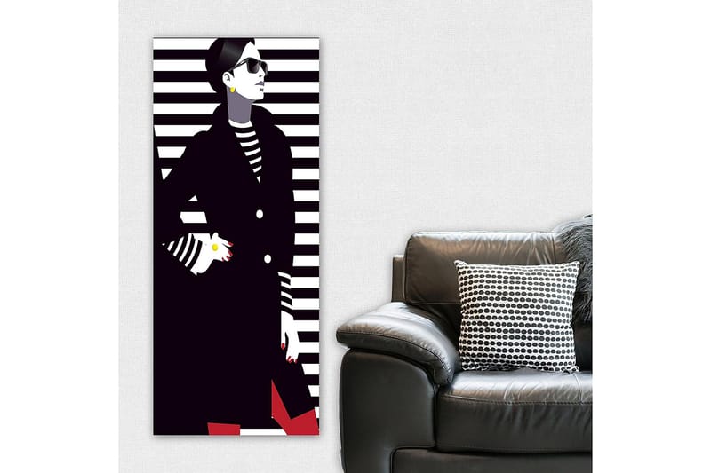 Canvasbilde DKY People Flerfarget - 50x120 cm - Innredning - Bilder & kunst - Lerretsbilder