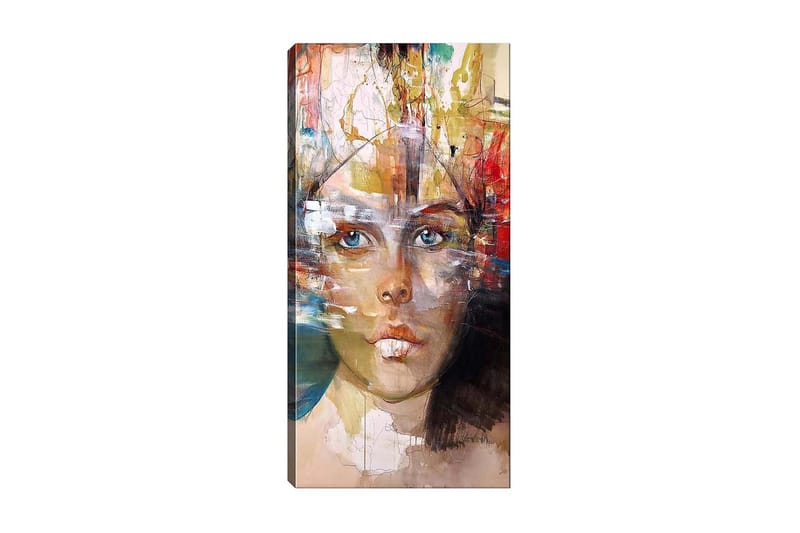 Canvasbilde DKY People Flerfarget - 50x120 cm - Innredning - Bilder & kunst - Lerretsbilder