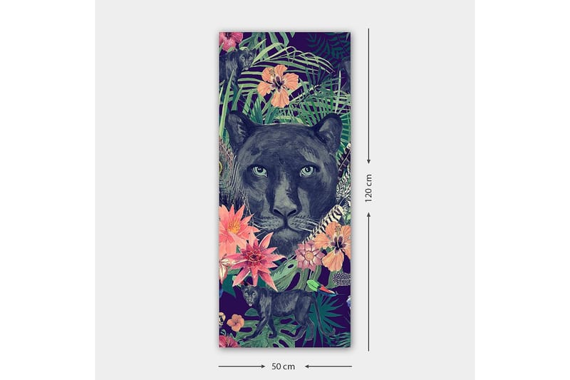 Canvasbilde DKY People Flerfarget - 50x120 cm - Innredning - Bilder & kunst - Lerretsbilder