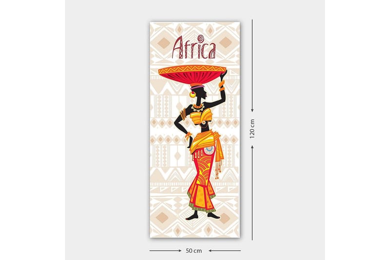 Canvasbilde DKY People Flerfarget - 50x120 cm - Innredning - Bilder & kunst - Lerretsbilder