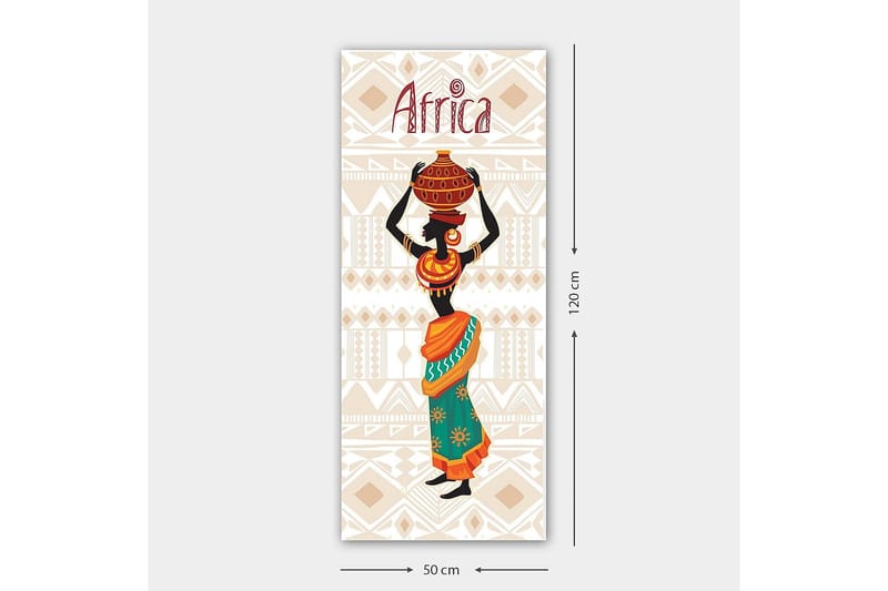 Canvasbilde DKY People Flerfarget - 50x120 cm - Innredning - Bilder & kunst - Lerretsbilder