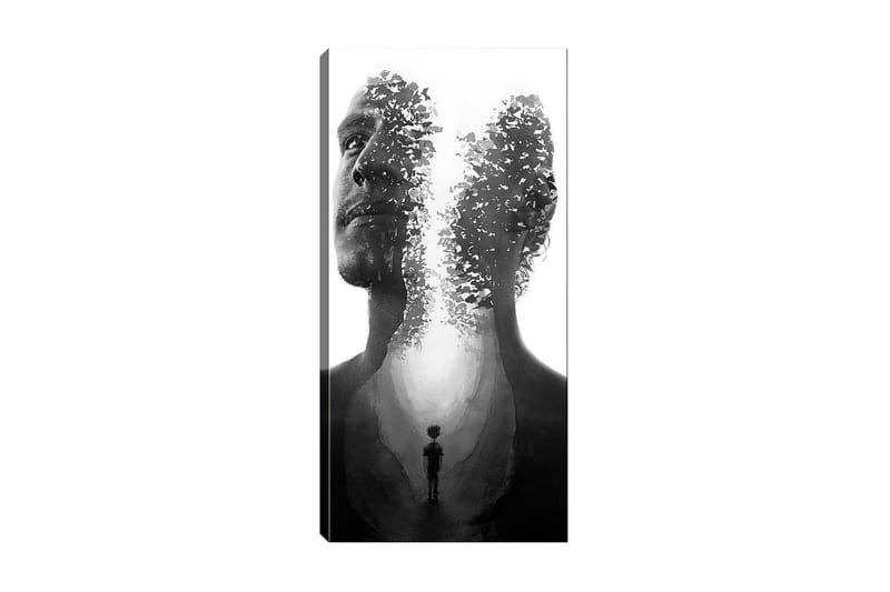 Canvasbilde DKY People Flerfarget - 50x120 cm - Innredning - Bilder & kunst - Lerretsbilder