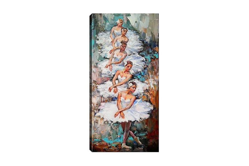 Canvasbilde DKY People Flerfarget - 50x120 cm - Innredning - Bilder & kunst - Lerretsbilder