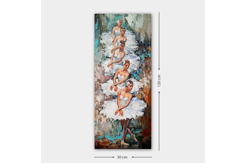 Canvasbilde DKY People Flerfarget - 50x120 cm - Innredning - Bilder & kunst - Lerretsbilder