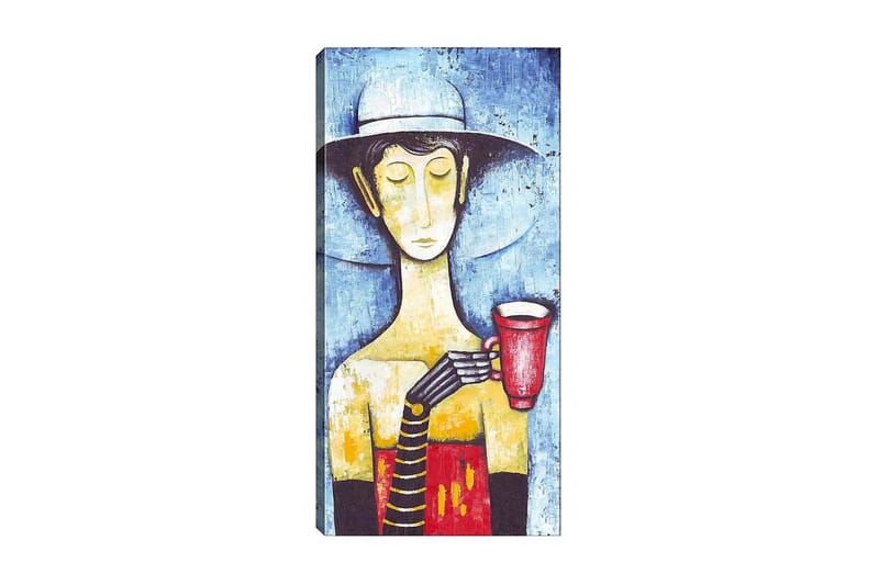 Canvasbilde DKY People Flerfarget - 50x120 cm - Innredning - Bilder & kunst - Lerretsbilder