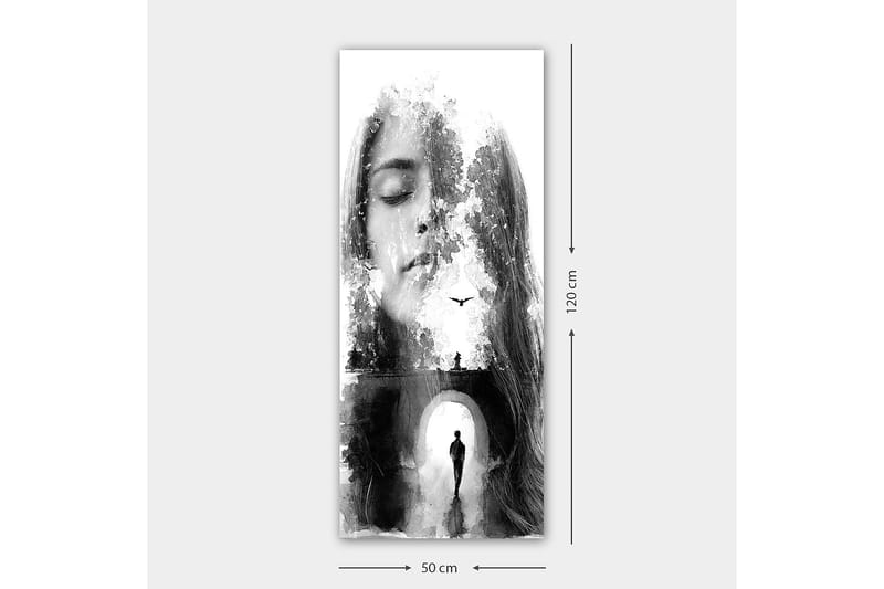 Canvasbilde DKY People Flerfarget - 50x120 cm - Innredning - Bilder & kunst - Lerretsbilder