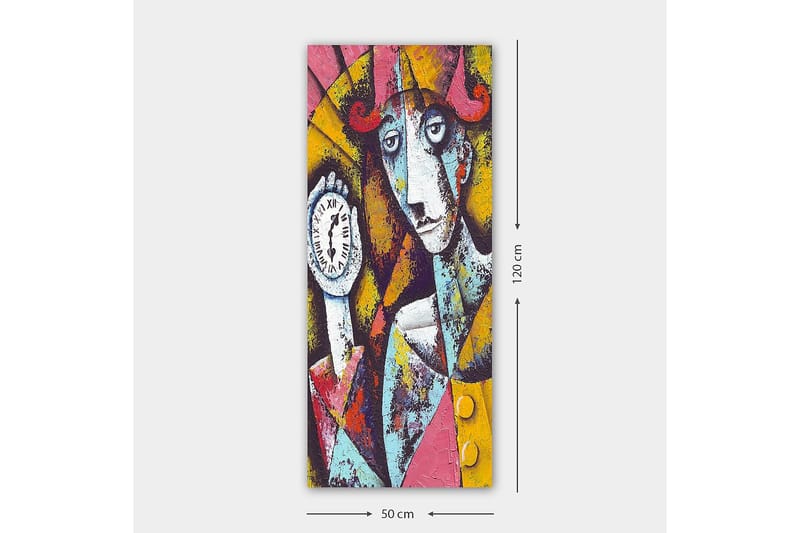 Canvasbilde DKY People Flerfarget - 50x120 cm - Innredning - Bilder & kunst - Lerretsbilder