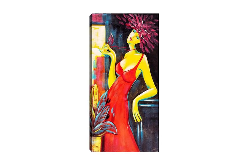 Canvasbilde DKY People Flerfarget - 50x120 cm - Innredning - Bilder & kunst - Lerretsbilder