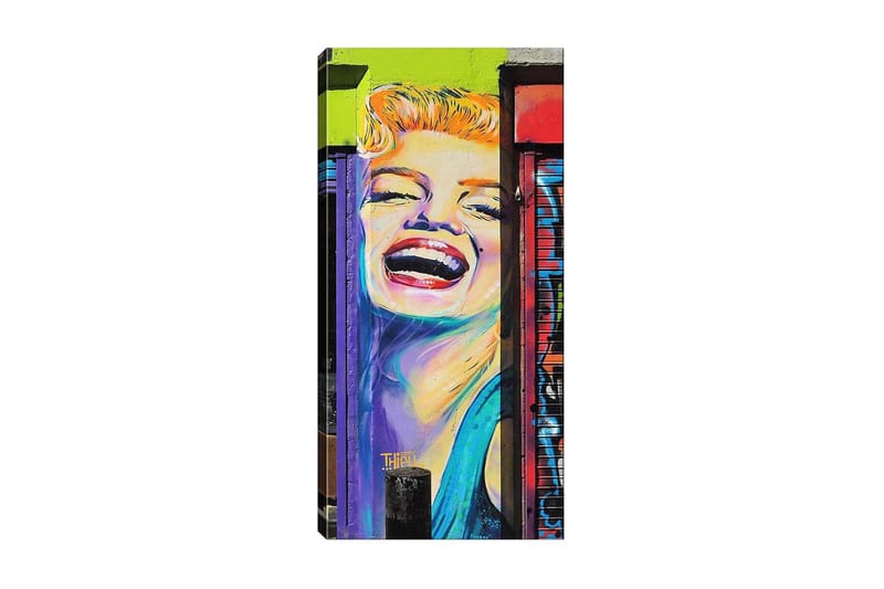 Canvasbilde DKY People Flerfarget - 50x120 cm - Lerretsbilder