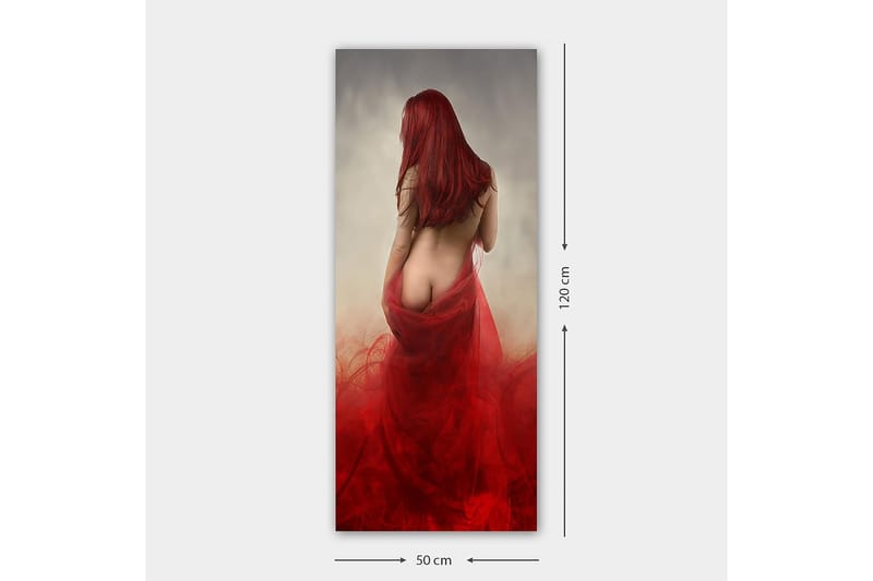 Canvasbilde DKY People Flerfarget - 50x120 cm - Innredning - Bilder & kunst - Lerretsbilder