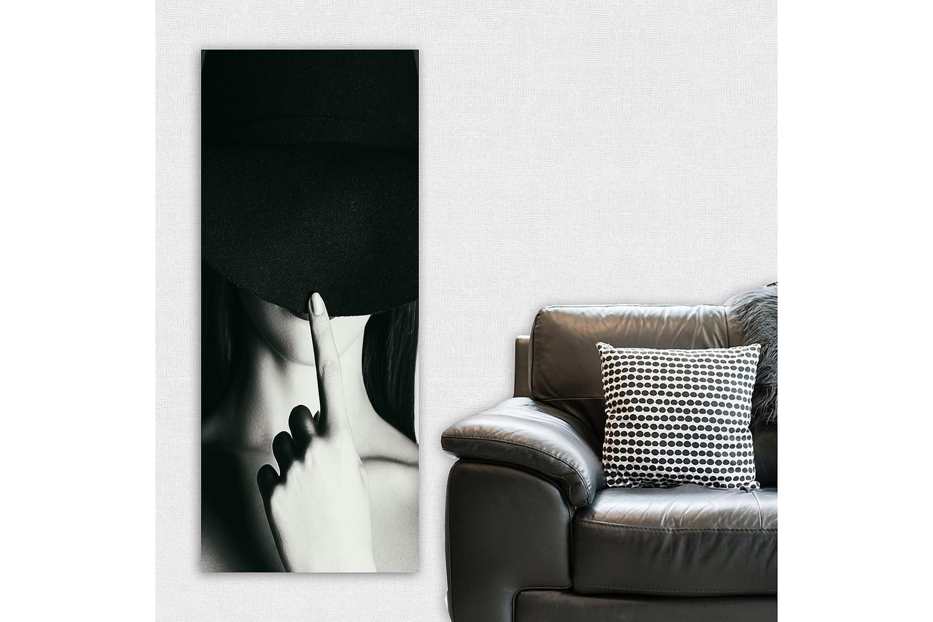 Canvasbilde DKY People Flerfarget - 50x120 cm - Innredning - Bilder & kunst - Lerretsbilder