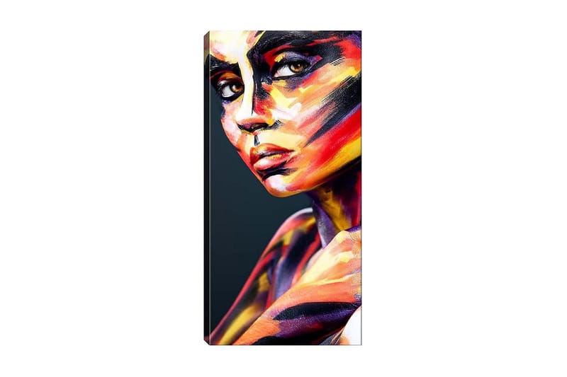 Canvasbilde DKY People Flerfarget - 50x120 cm - Innredning - Bilder & kunst - Lerretsbilder