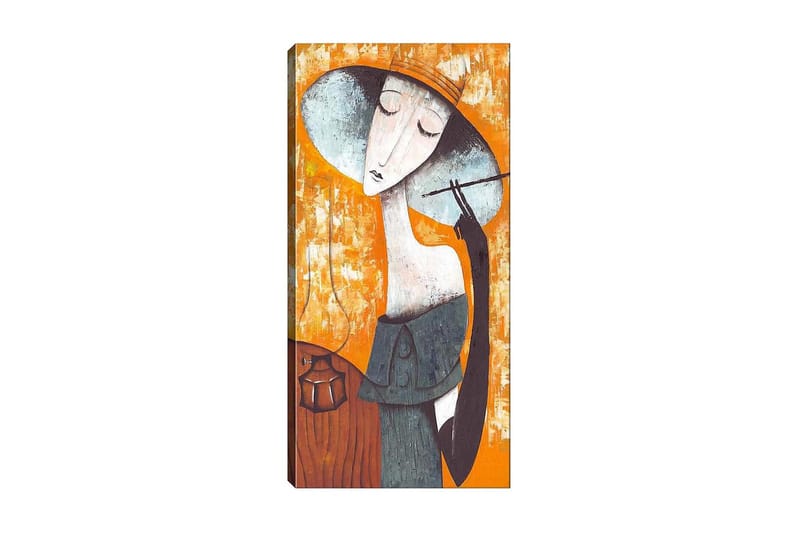 Canvasbilde DKY People Flerfarget - 50x120 cm - Innredning - Bilder & kunst - Lerretsbilder
