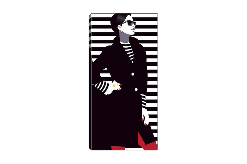 Canvasbilde DKY People Flerfarget - 50x120 cm - Innredning - Bilder & kunst - Lerretsbilder