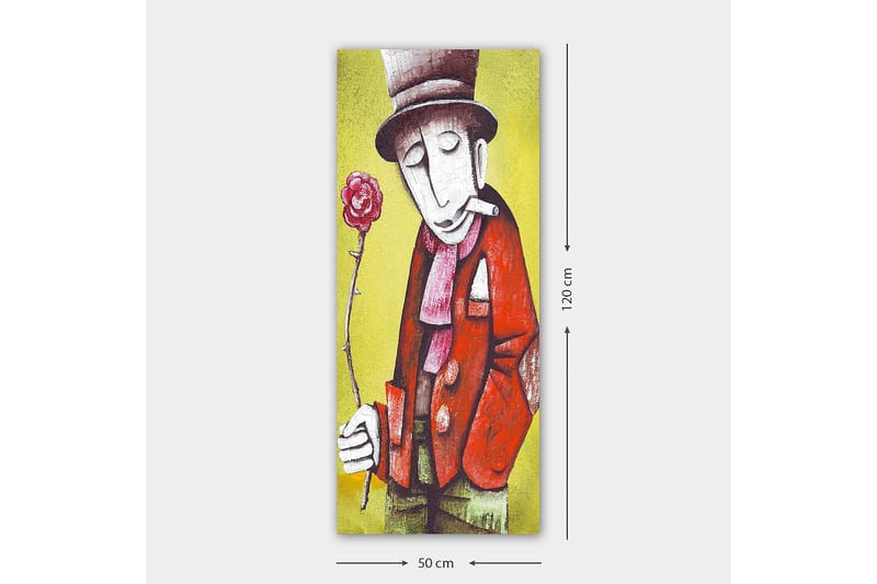 Canvasbilde DKY People Flerfarget - 50x120 cm - Innredning - Bilder & kunst - Lerretsbilder